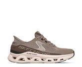 Sapatilhas Skechers Glide-Step Altus Castanho — perfil exterior | 150510-DKTP