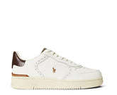 Sapatilhas Ralph Lauren Masters Court Branco — perfil exterior | 809P15528001