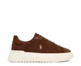 Sapatilhas Ralph Lauren RLite Court Camel — perfil exterior | 809P15729003