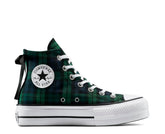 Converse Chuck Taylor All Star Lift Platform Plaid Hi MAR/VD - A13879C-230