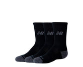 New Balance Active Crew Socks Pack 3 Youth PR - LAS35126-BK-240