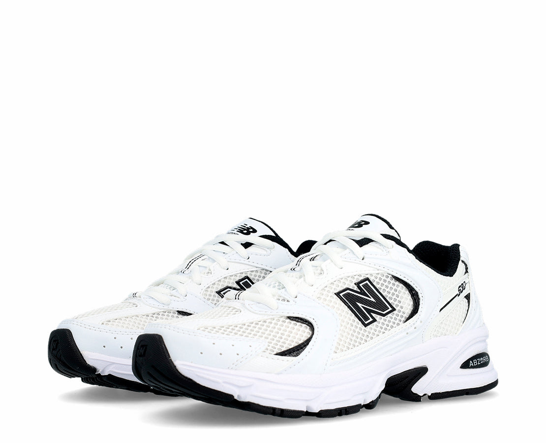 New Balance 530 White & Black BR/PR - MR530EWB-117