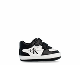 Calvin Klein Low Cut Velcro Shoe Crib PR/BR - V0B9-81040-1433X001-249