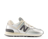 New Balance 574 Metalic Silver PRAT/BJ - WL574MLG-1232