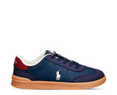 Sapatilhas Ralph Lauren Hollis Azul-marinho — vista lateral | RL04998411