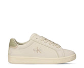 Sapatilhas Calvin Klein Low Cut Lace-Up Sneaker Branco — perfil exterior | V3X9-83447-1355Y639