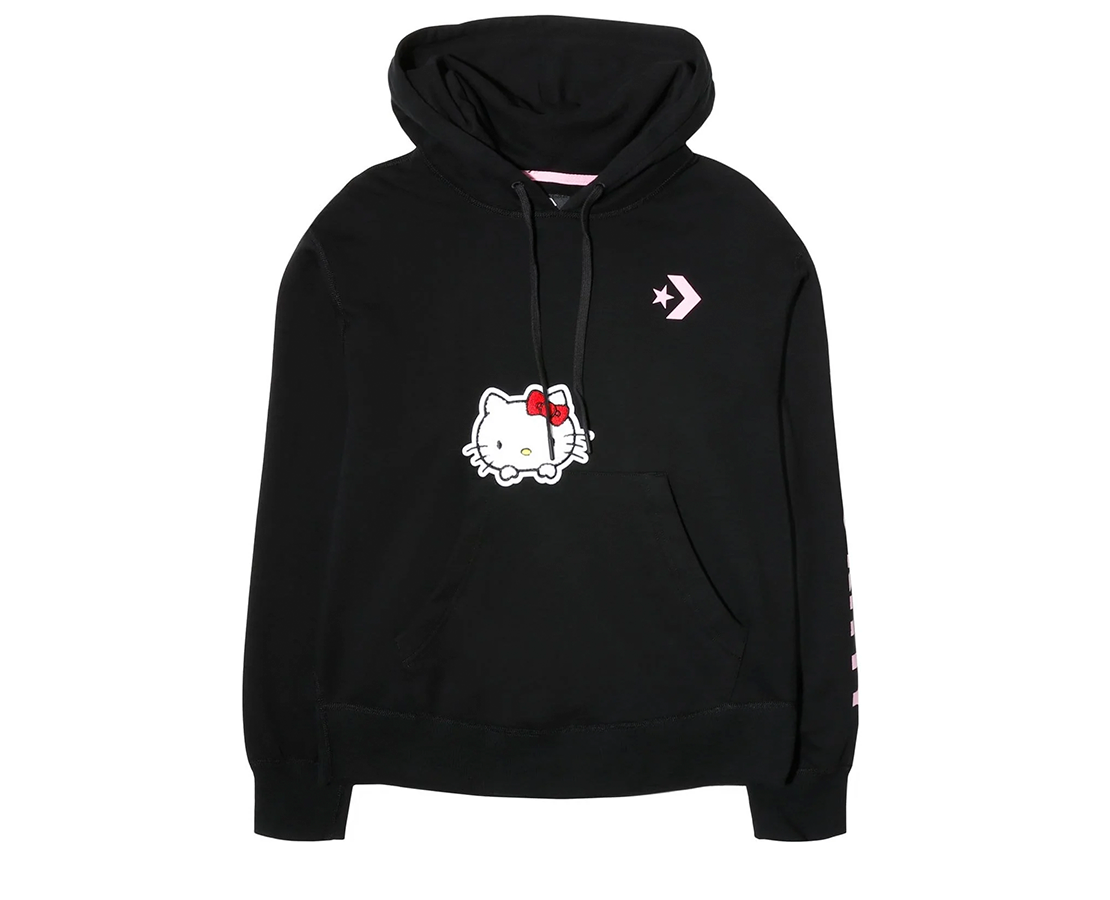 Hello kitty hoodie sales converse