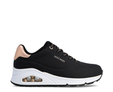 Skechers Uno - Shimmer Away PR - 155196-BLK-240