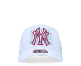 New Era NY Yankees Logo Overlay Trucker BR/RS - 60240530E-122