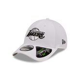 New Era LA Lakers Repreve Monochrome White 9FORTY Adjustable BR/PR - 60358138E-117