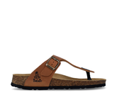 Dakar Sandals Thong CAMEL - DAKAR120BROWN-134