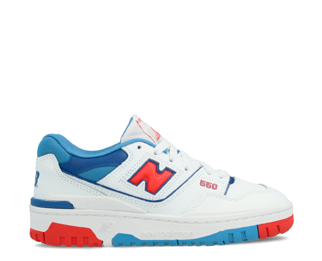 New balance 550 azul online e vermelho