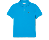 Polo Criança Lacoste em petit piqué unicolor AZBE - PJ2909-00PTV-486