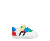 Tommy Hilfiger Flag Low Cut Velcro Crib MULTICOLOR - T0B4-33320-1582Y913-898