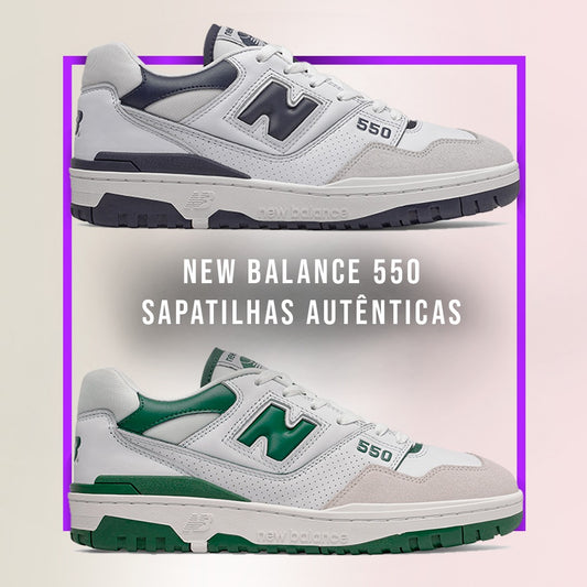 New Balance 550: Sapatilhas autênticas