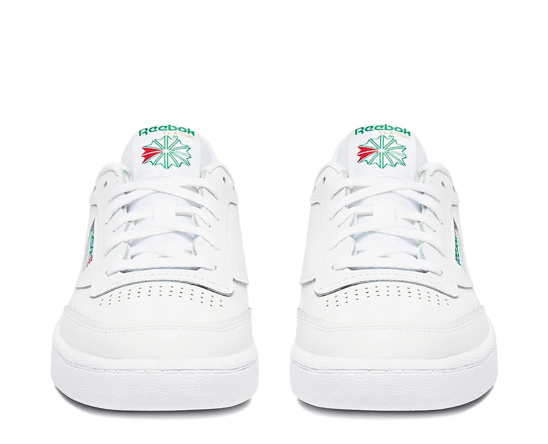 Sapatilhas Reebok Club C Branco/Verde — frente | 100047776
