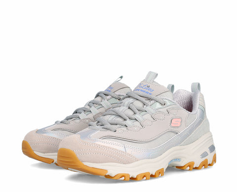 Skechers D'Lites Dazzling Shine CZ - 150556-GRY-158
