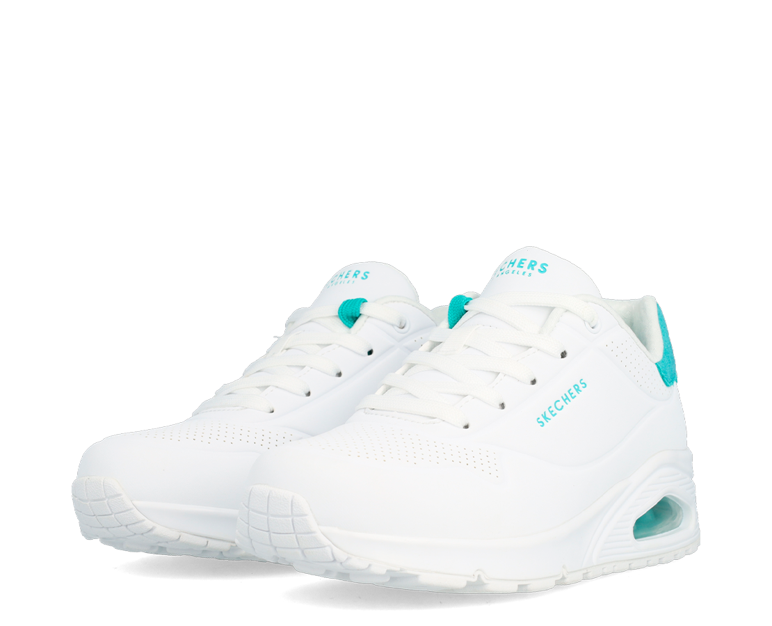 Skechers Uno Pop Back BR/VDAGUA - 177092-WMNT-1008