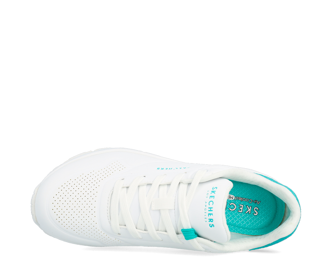 Skechers Uno Pop Back BR/VDAGUA - 177092-WMNT-1008
