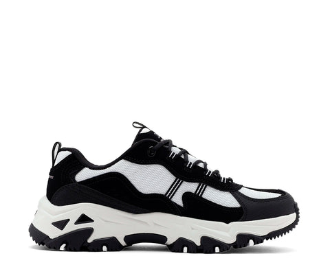 Skechers D'Lites Hiker  PR/BR - 180128-BKW-249