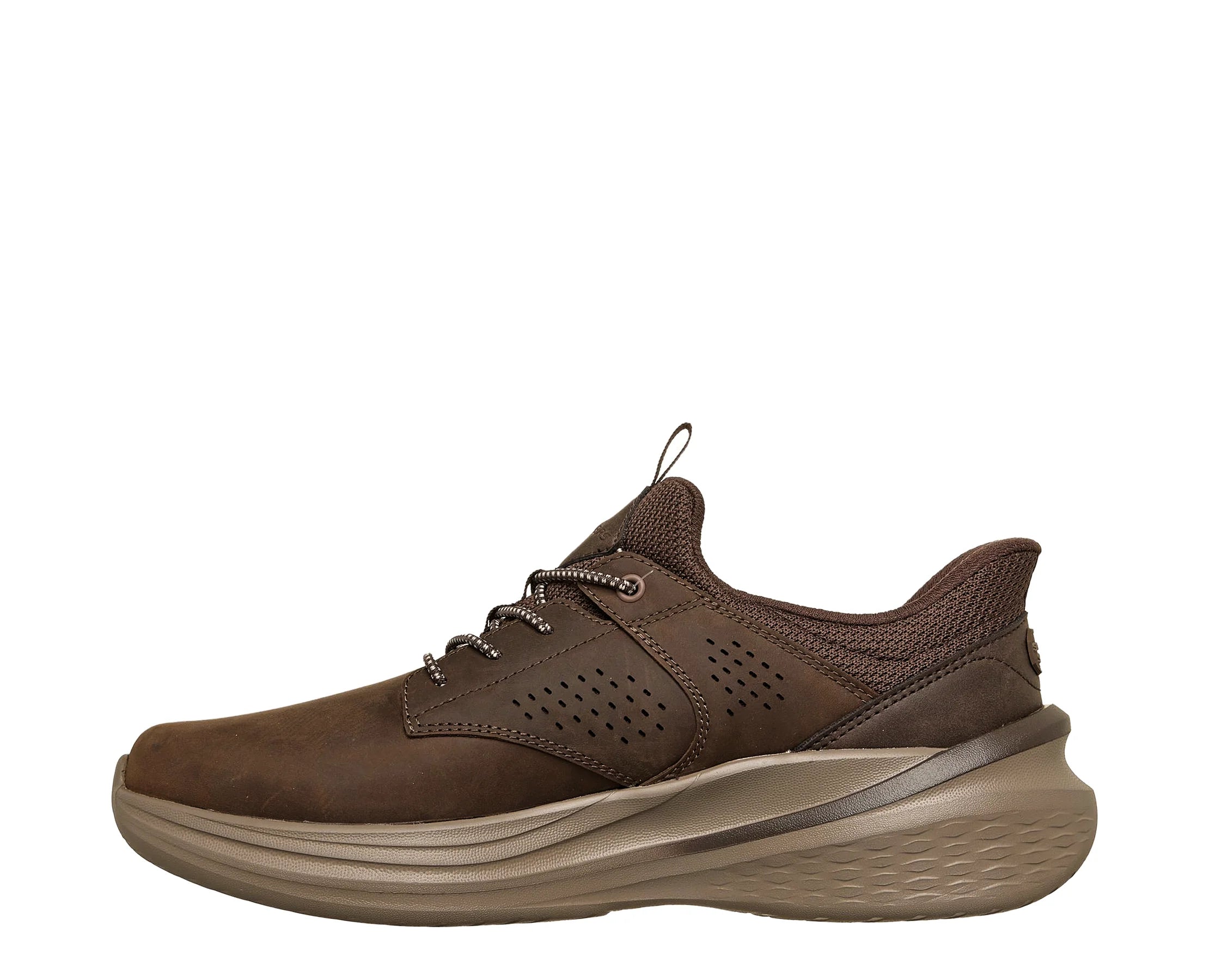 Sapatilhas Skechers Slade 2.0 Castanho — perfil exterior | 211382-COC