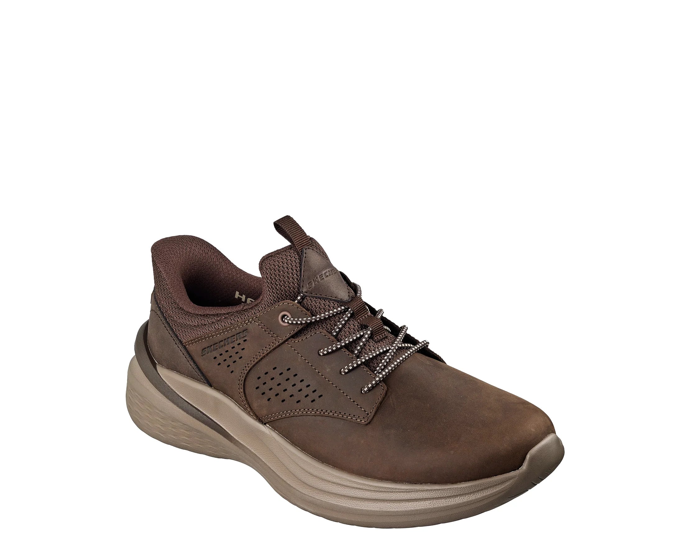Sapatilhas Skechers Slade 2.0 Castanho — perfil exterior | 211382-COC