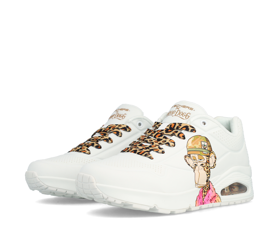 Skechers Uno DR. Bombay Snoop Dogg BR/EST - 251014-WHT-354