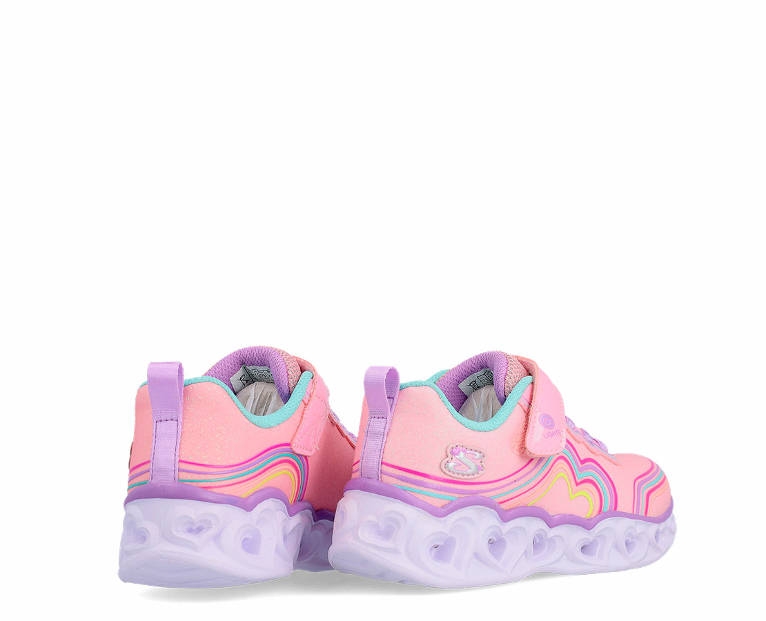Skechers Heart Lights  RS/LIL - 302689L-LPMT-293