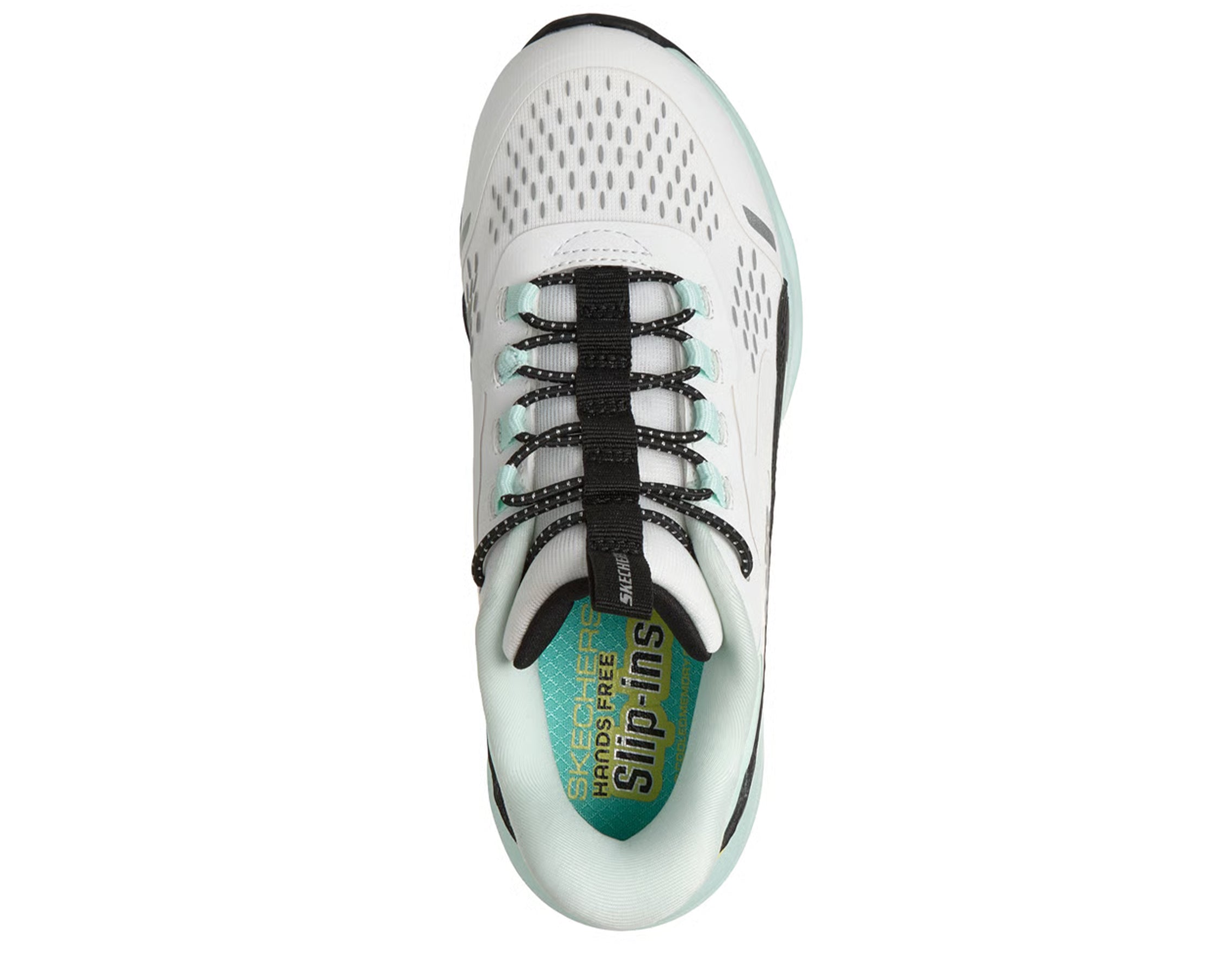 Skechers Glide-Step BR/VDAGUA - 303654L-WBTQ-1008