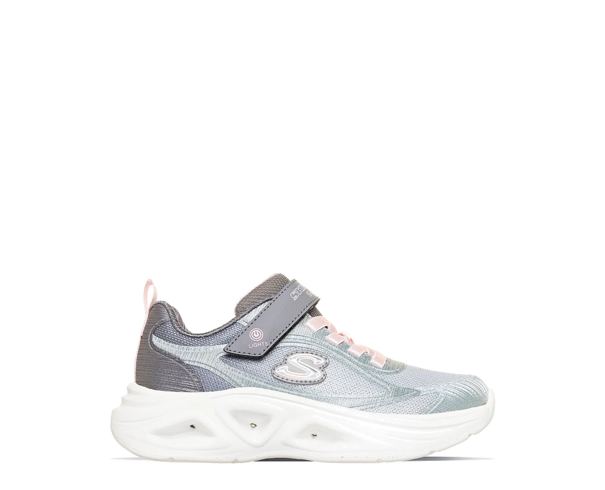 Sapatilhas Skechers Sola Glow 2.0 Cinzento — perfil exterior | 303729LC-LGMT