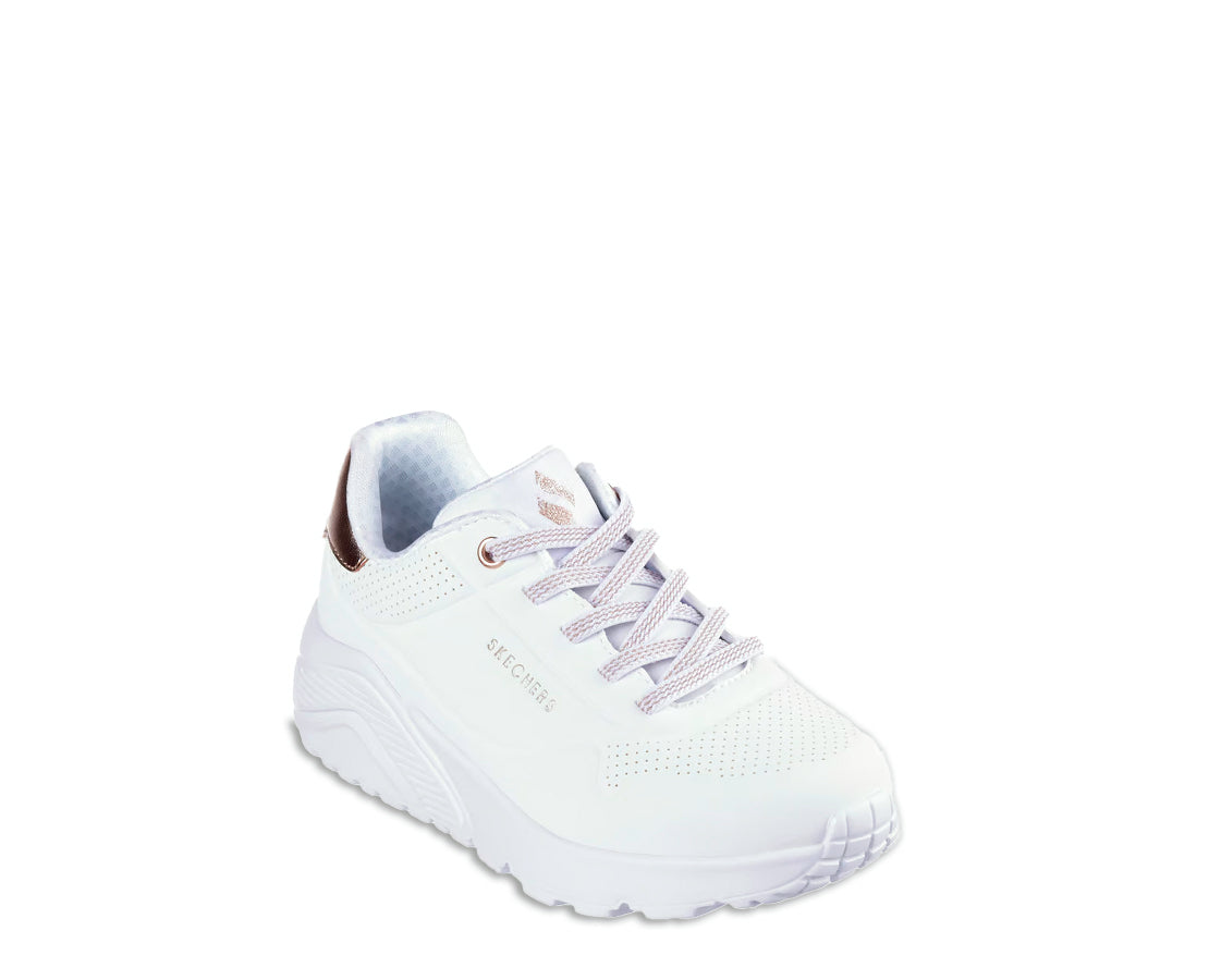 Skechers Uno Lite BR/BRONZE - 310384L-WHT-924