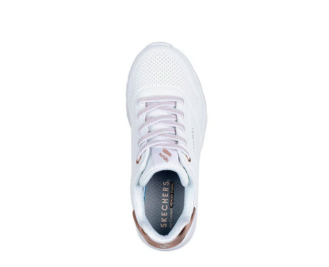 Skechers Uno Lite BR/BRONZE - 310384L-WHT-924