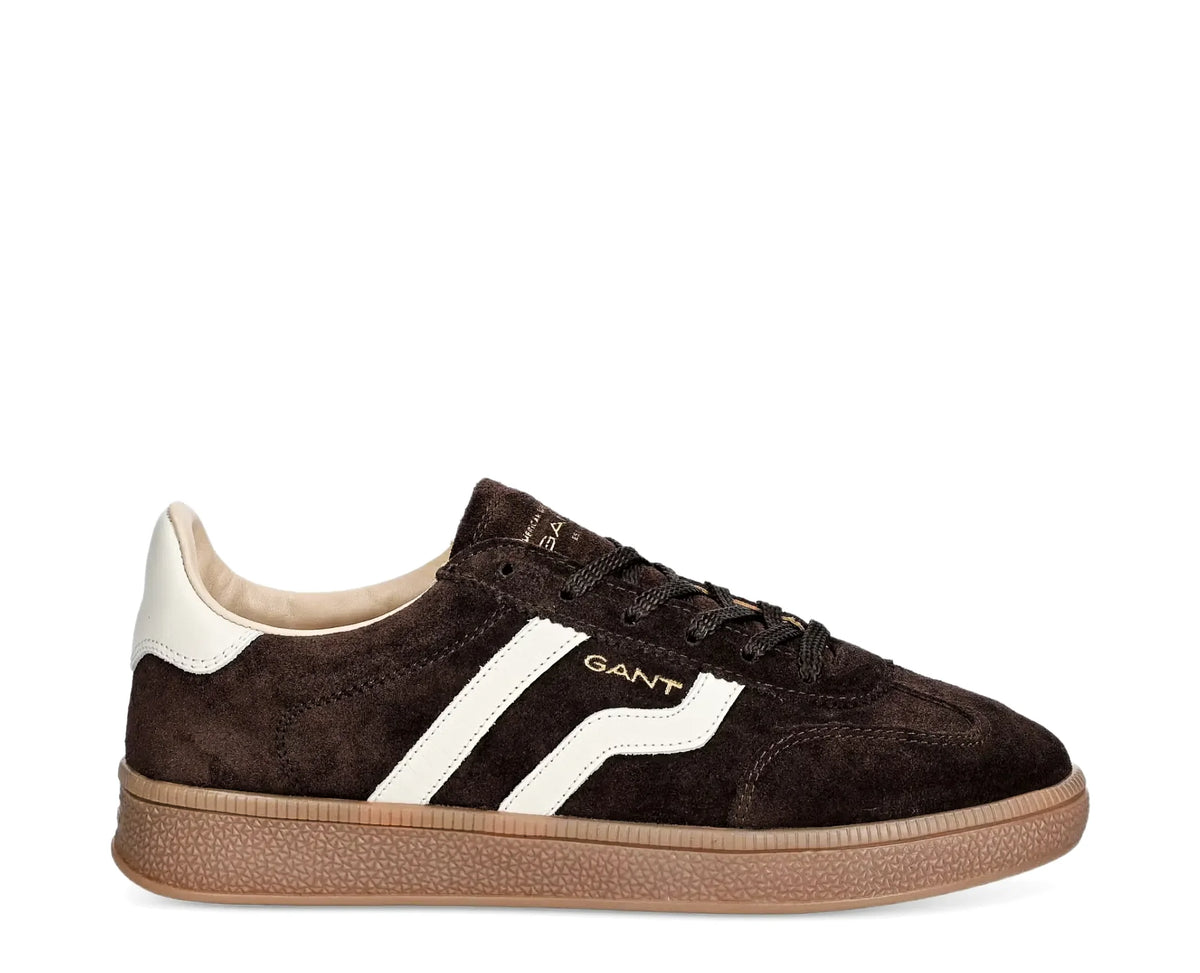 Sapatilhas Gant Cuzima Castanho — perfil exterior | 33533345-G928