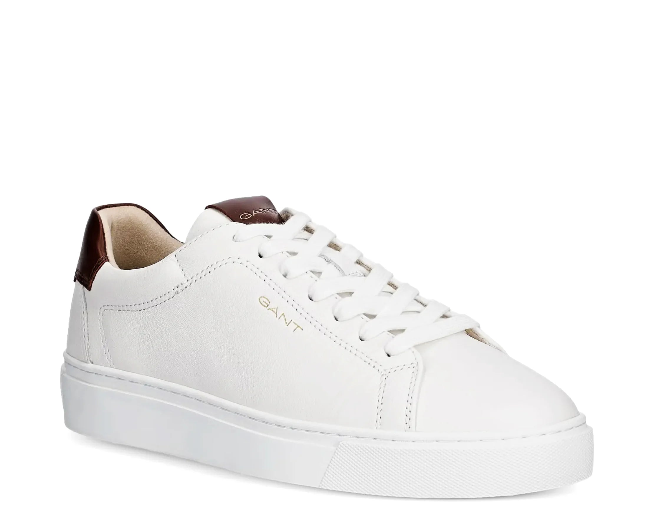 Sapatilhas Gant Mc Julien Branco — perfil exterior | 33631390-G245