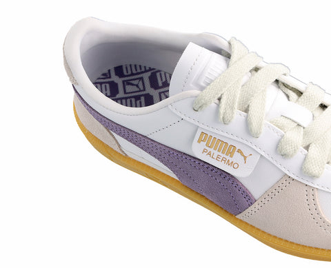 Puma Palermo Leather White Lilac BR/CZ/LILAS - 396464-15-416