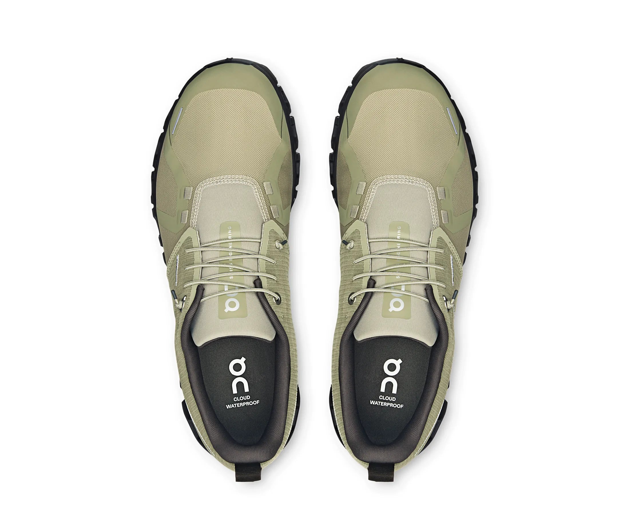 Sapatilhas On Cloud 6 Waterproof Verde — vista de topo | 3MF10065431