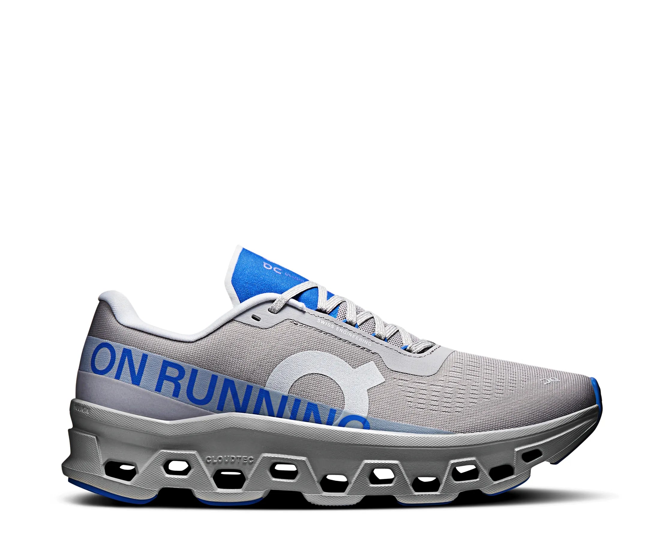 Sapatilhas On Cloudmonster 1 Cinzento — perfil exterior | 3MF30745352