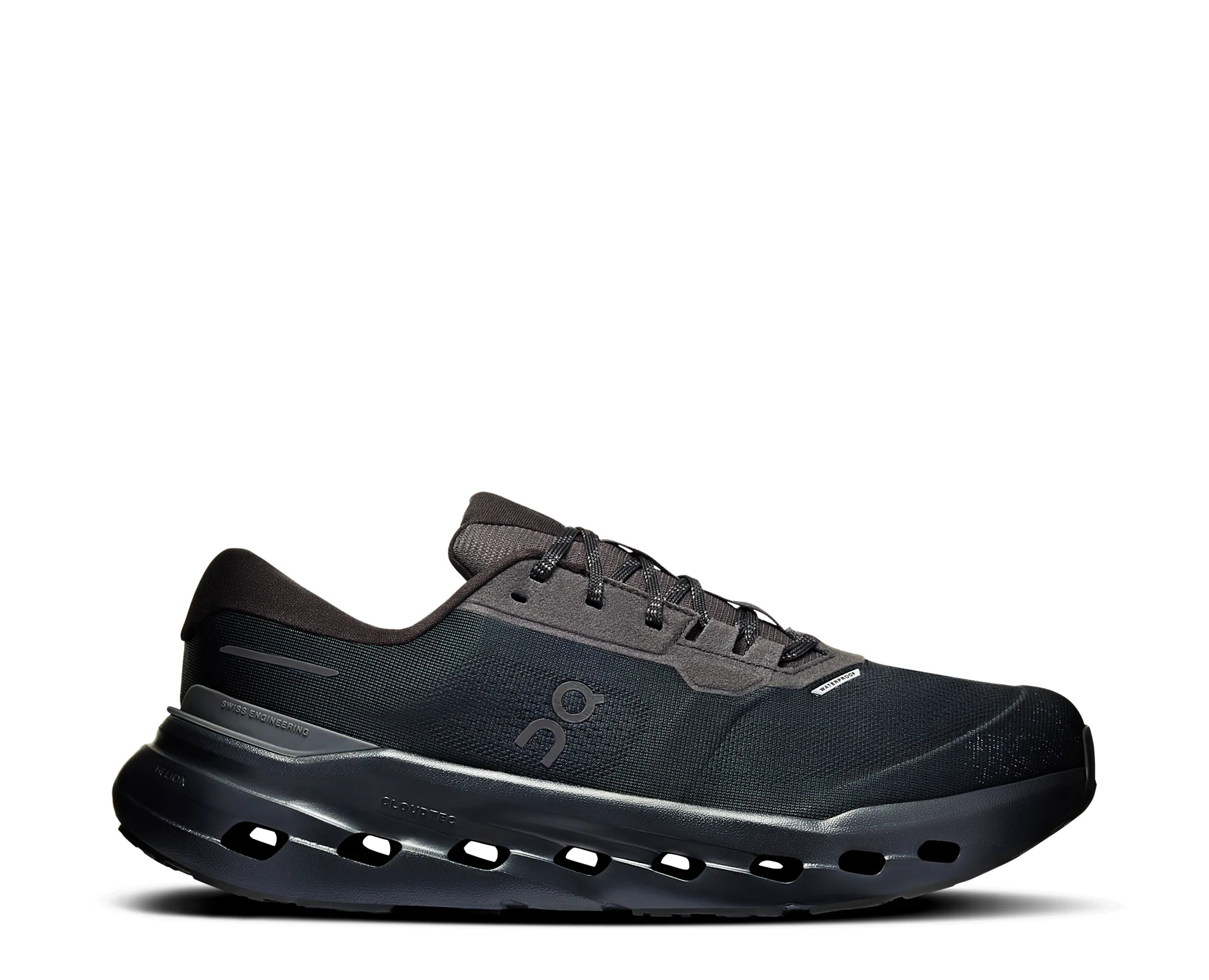 Sapatilhas On Cloudrunner 3 Waterproof Preto — perfil exterior | 3MG10101043