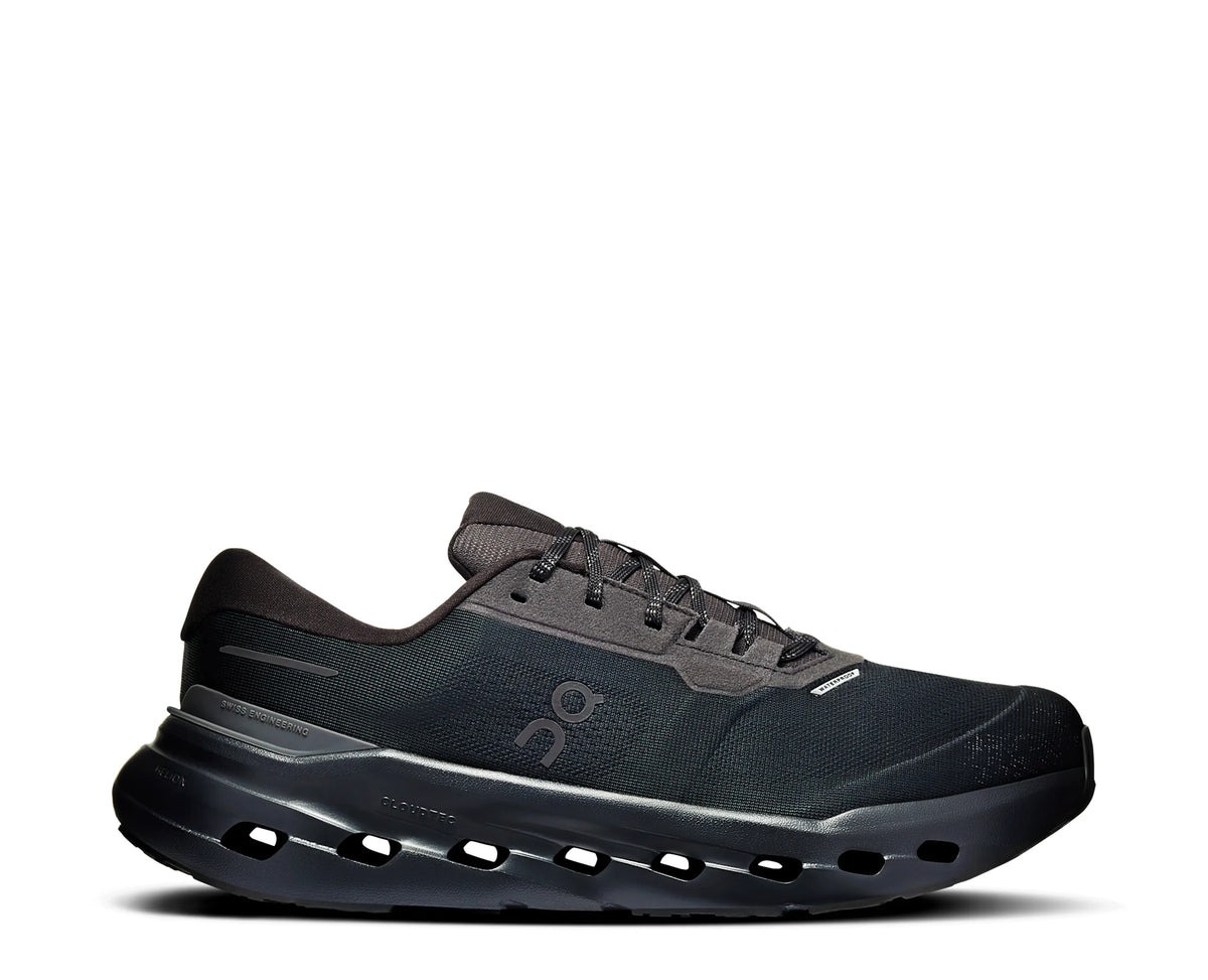Sapatilhas On Cloudrunner 3 Waterproof Preto — perfil exterior | 3MG10101043