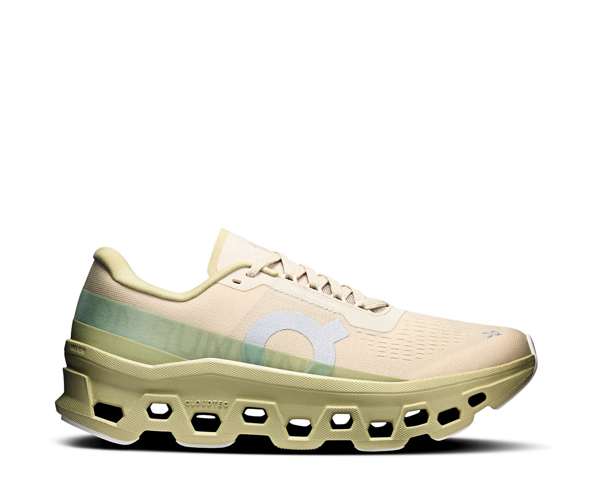 Sapatilhas On Cloudmonster 1 Bege — perfil exterior | 3WF30485354
