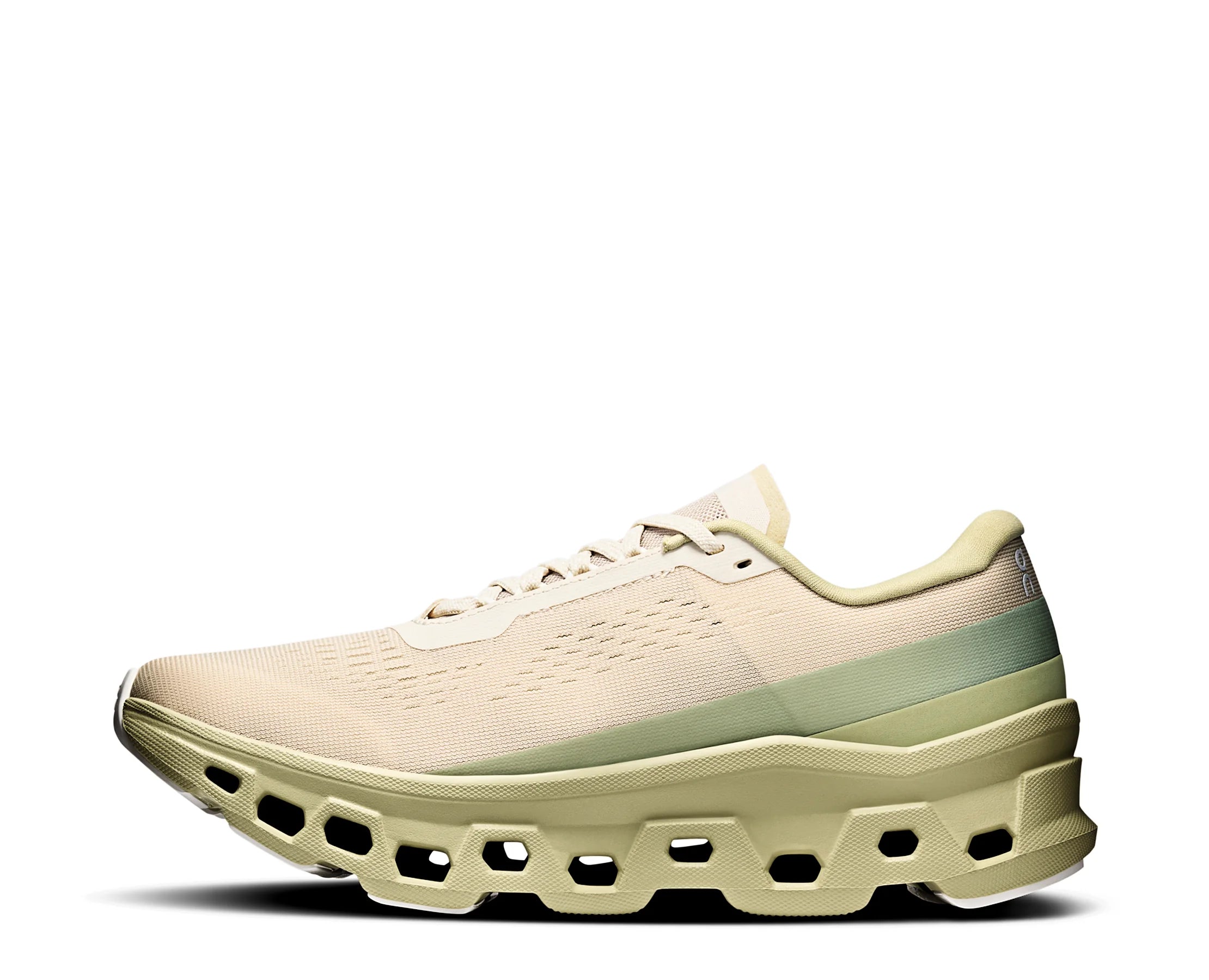 Sapatilhas On Cloudmonster 1 Bege — perfil exterior | 3WF30485354