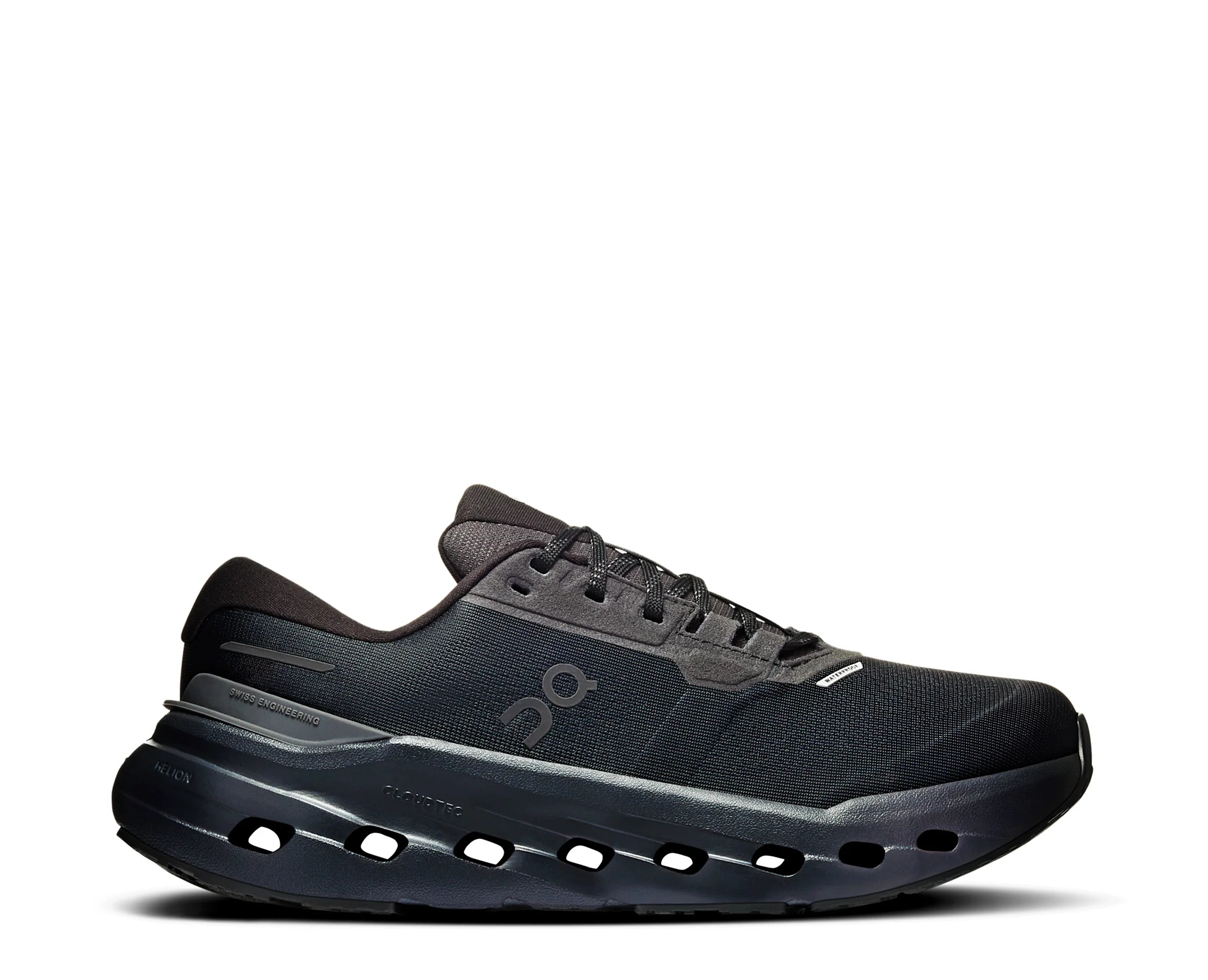 Sapatilhas On Cloudrunner 3 Waterproof Preto — perfil exterior | 3WG10081043