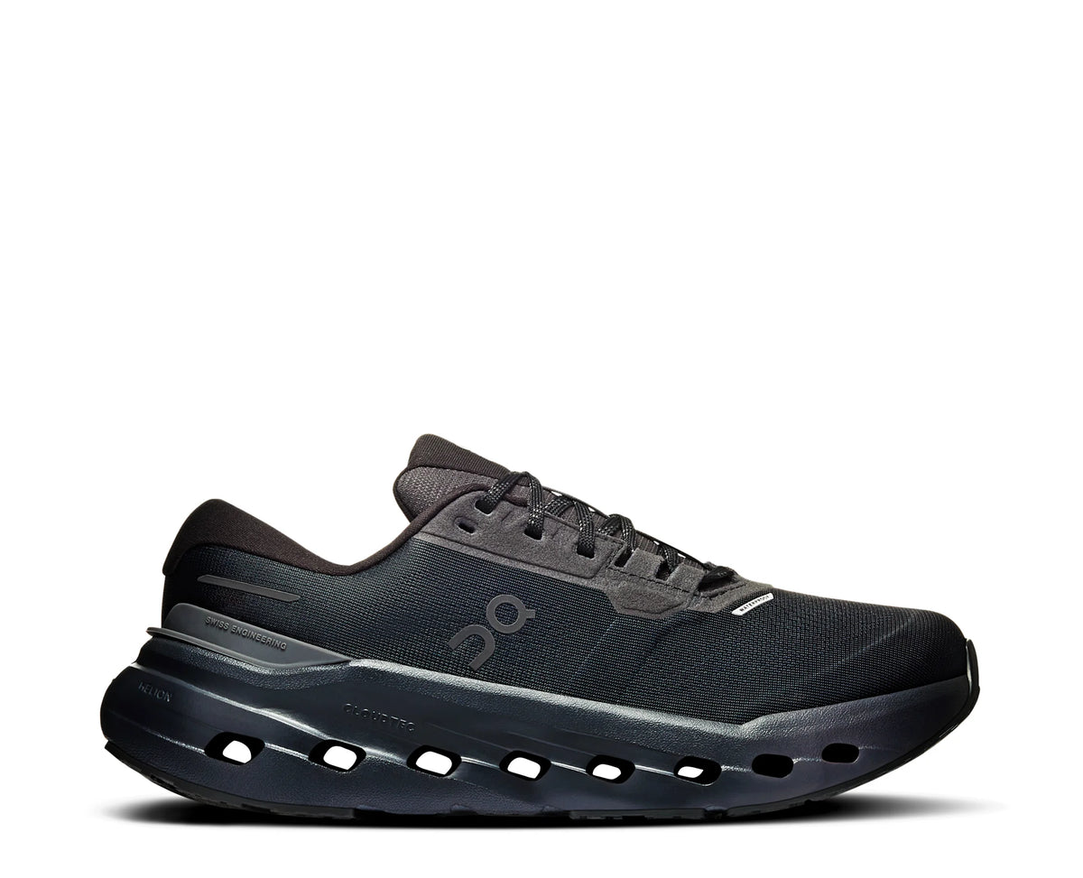 Sapatilhas On Cloudrunner 3 Waterproof Preto — perfil exterior | 3WG10081043