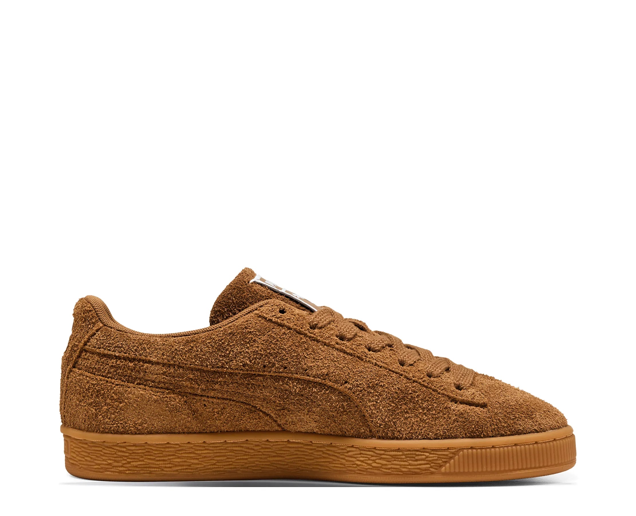 Sapatilhas Puma Suede Forever Castanho — perfil exterior | 404627-05
