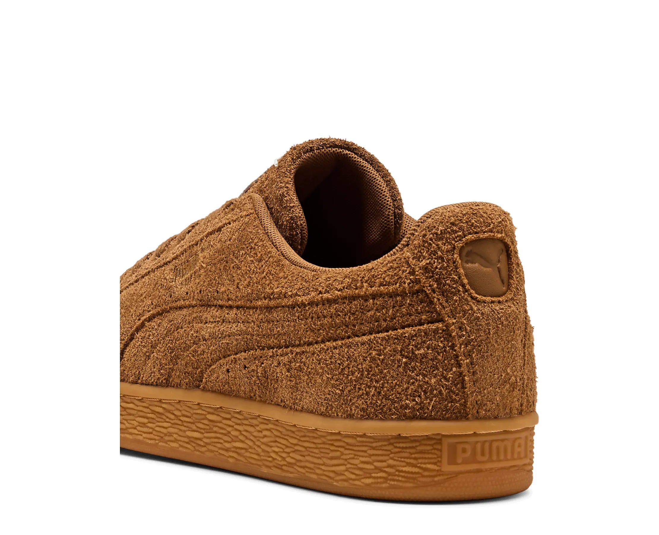 Sapatilhas Puma Suede Forever Castanho — detalhe | 404627-05