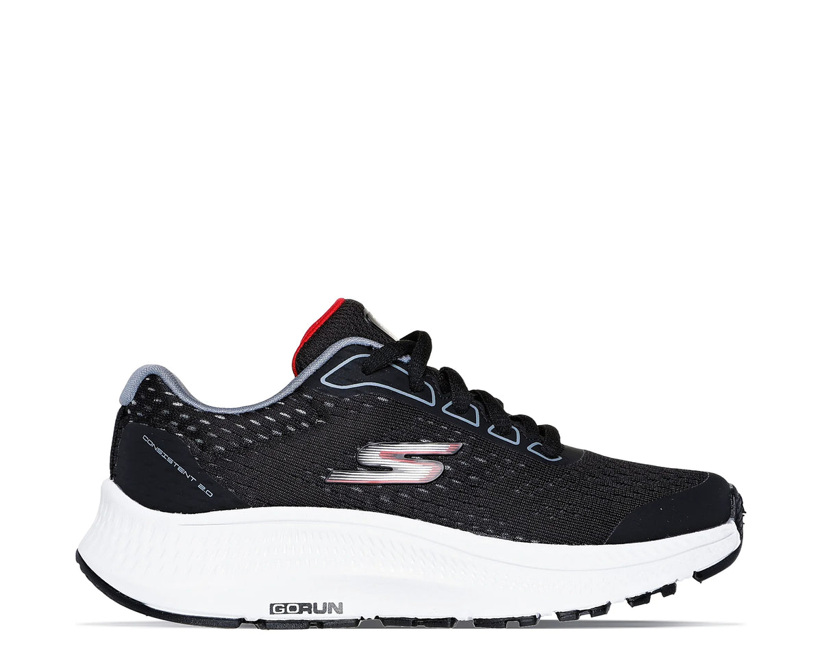 Sapatilhas Skechers Go Run Consistent 2.0 Preto — perfil exterior | 405046L-BKCC