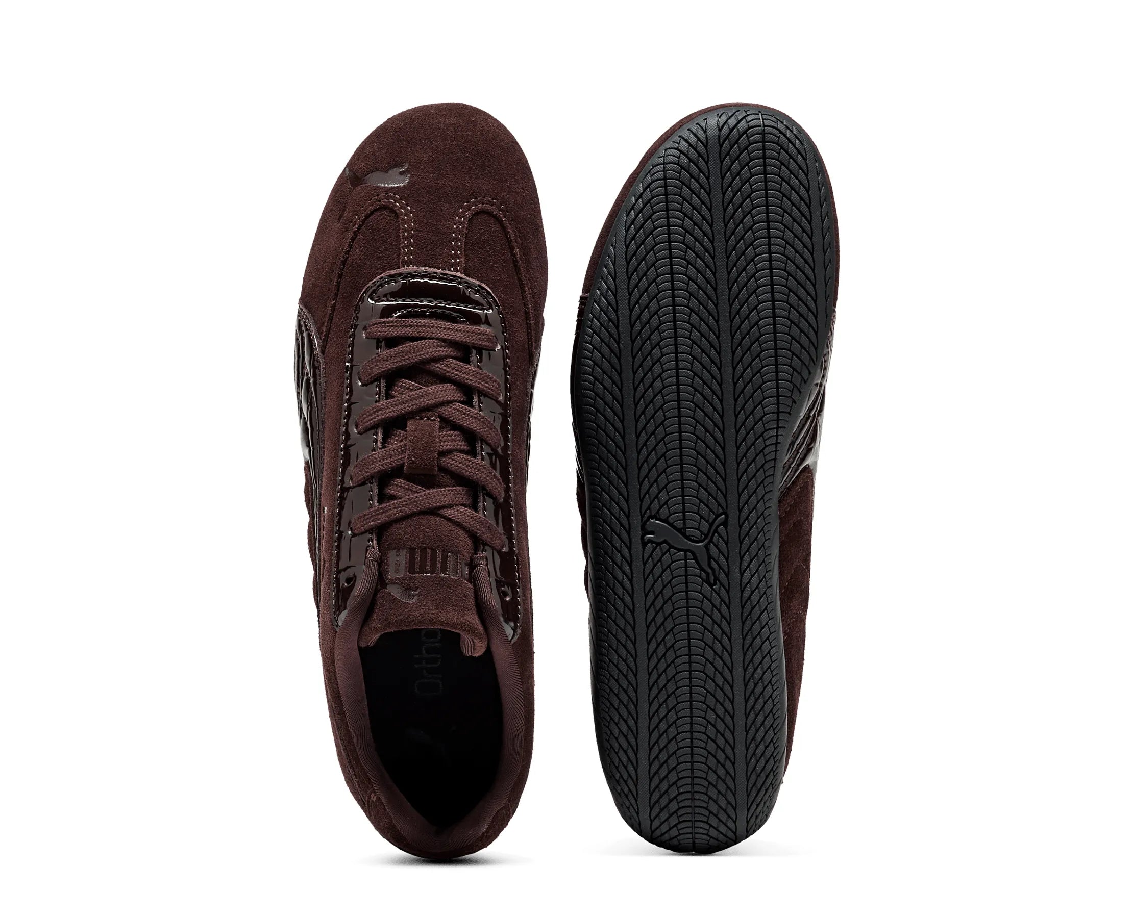 Sapatilhas Puma Speedcat Croc Castanho — vista 8 | 407674-01