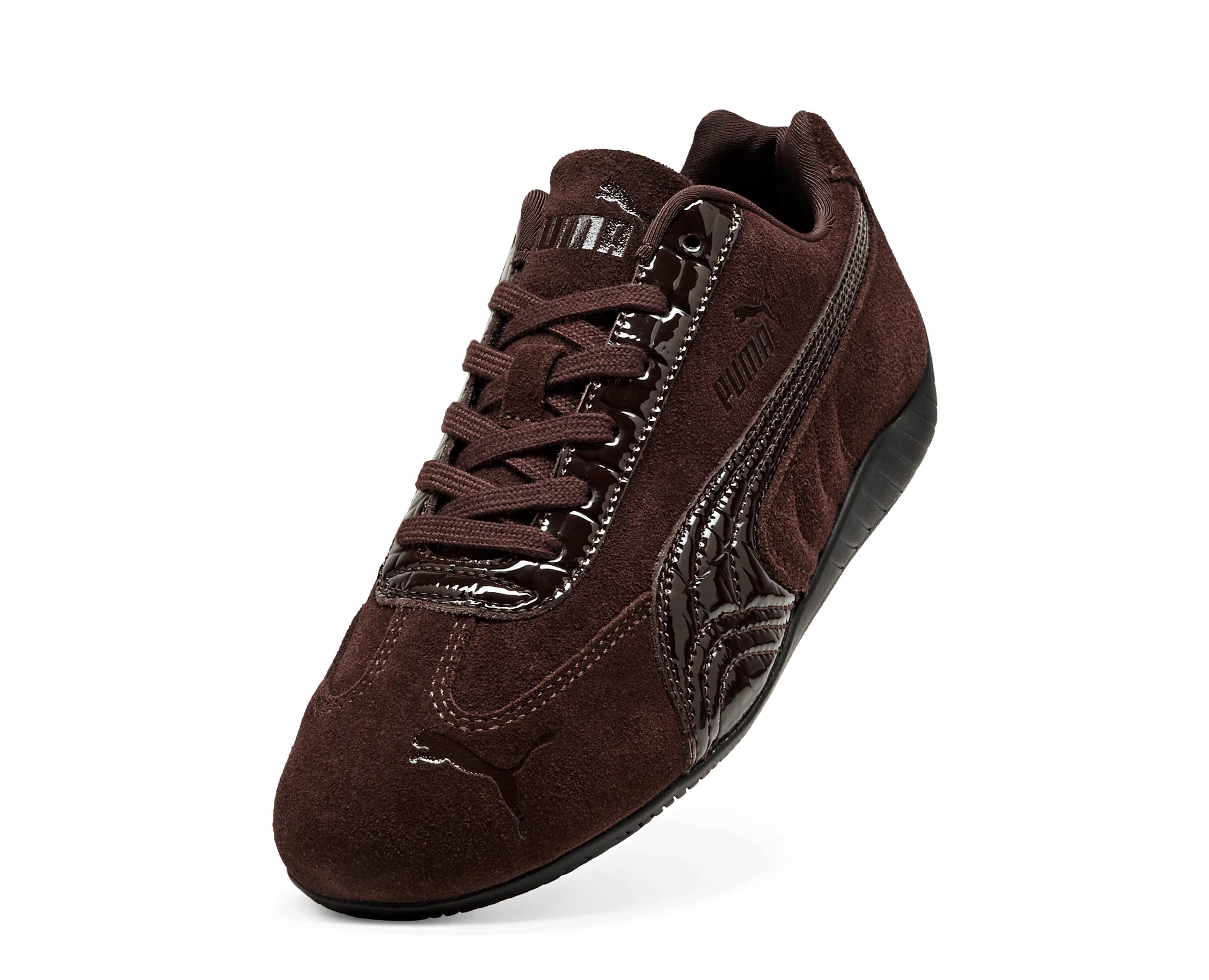 Sapatilhas Puma Speedcat Croc Castanho — vista 7 | 407674-01