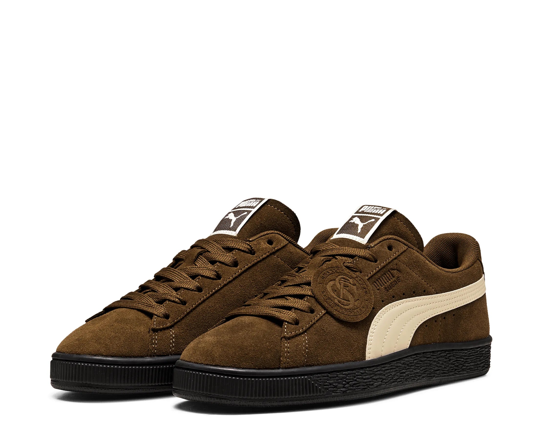 Sapatilhas Puma Suede Charles F. Stead VI Castanho — vista 4 | 408464-04