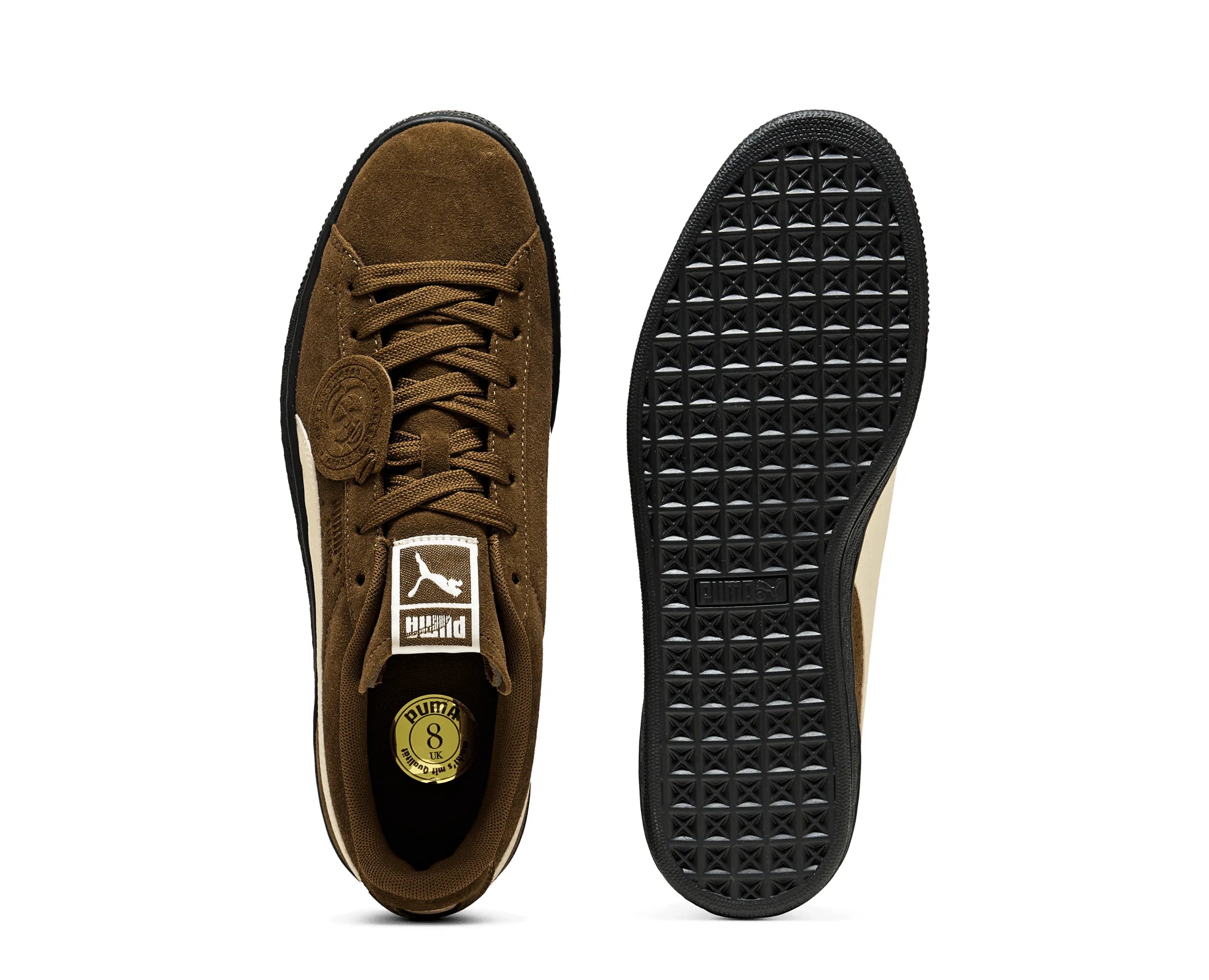Sapatilhas Puma Suede Charles F. Stead VI Castanho — vista 7 | 408464-04